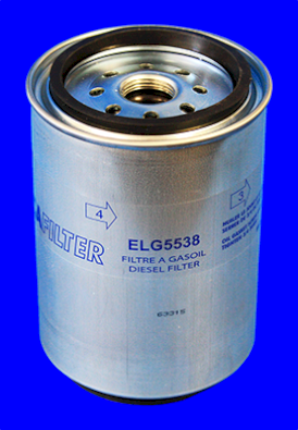 Filtre à carburant MECAFILTER ELG5538
