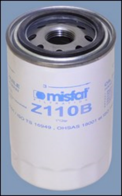 Filtre à huile MISFAT Z110B