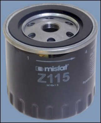 Filtre à huile MISFAT Z115