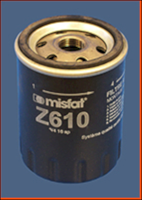 Filtre à huile MISFAT Z610