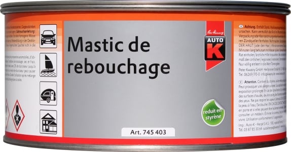 MASTIC DE REBOUCHAGE 2KG