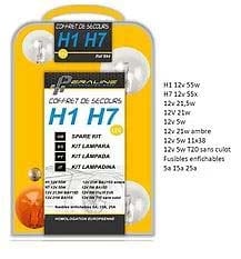 Coffret ampoules H1/H7 avec fusibles